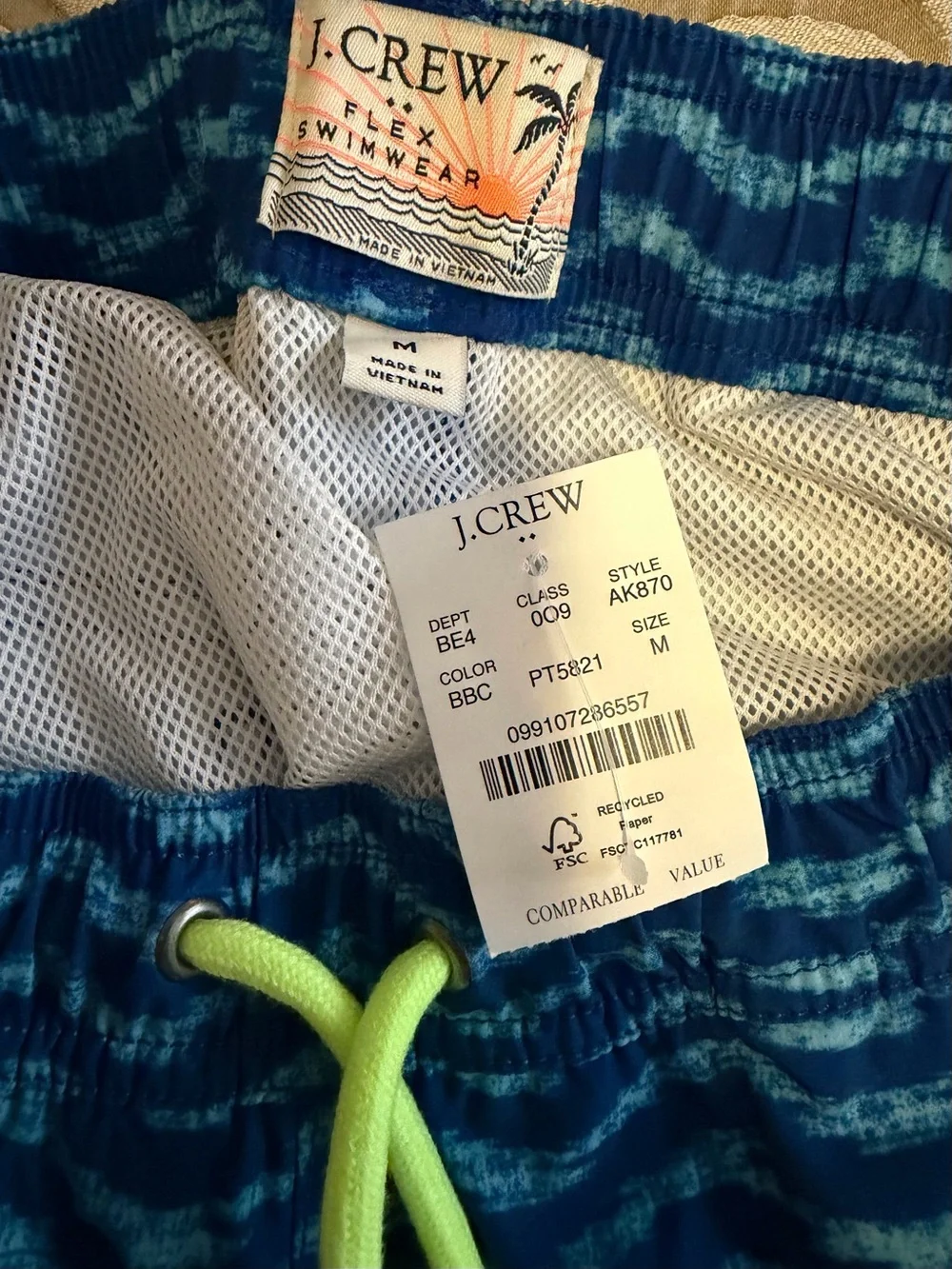 J. Crew crew swim